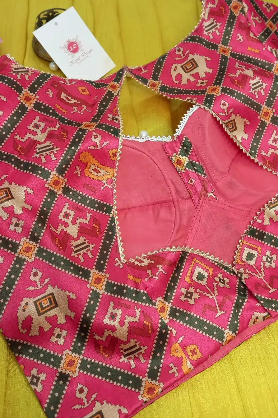 Rani Patola Designer Blouse