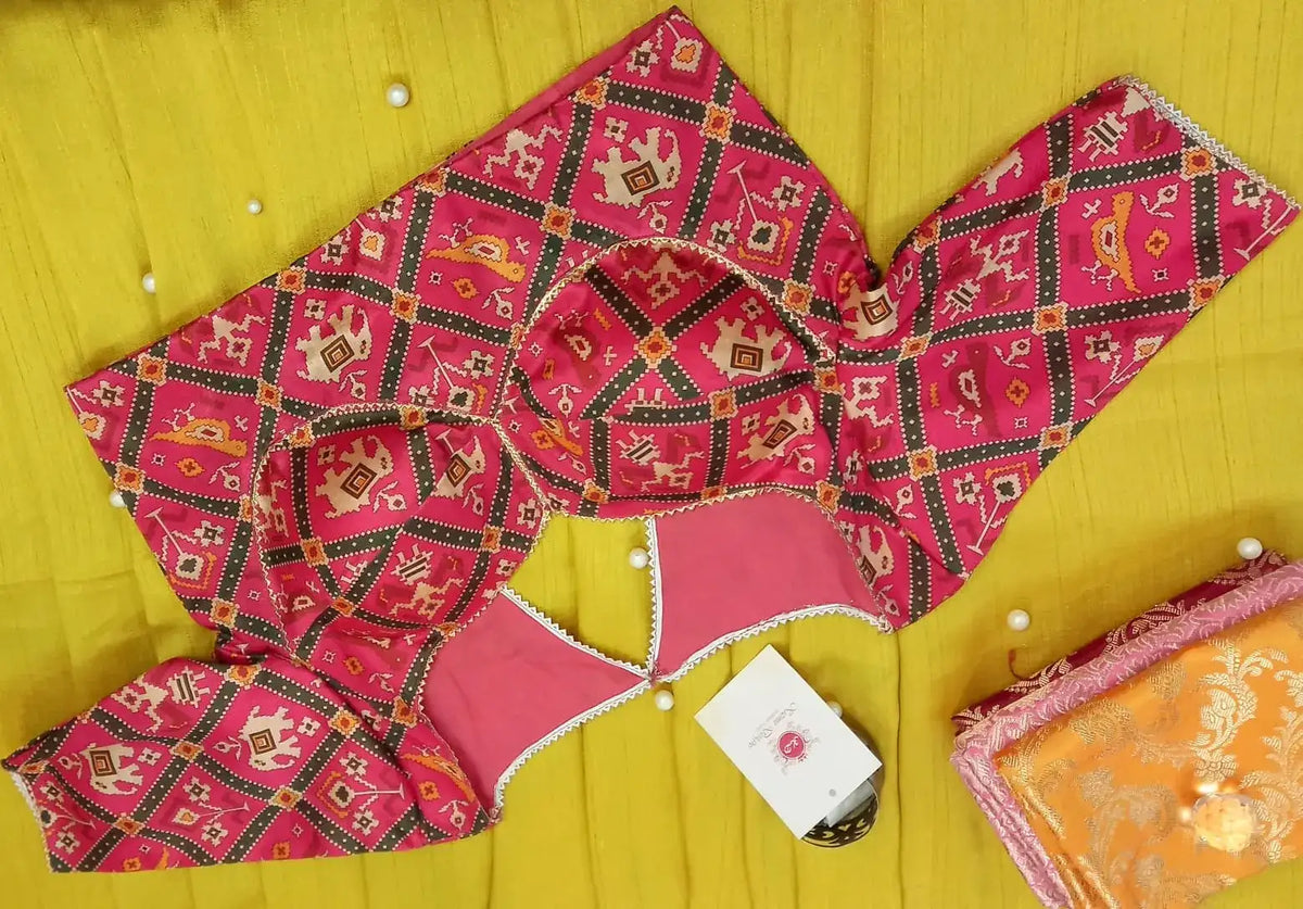 Rani Patola Designer Blouse
