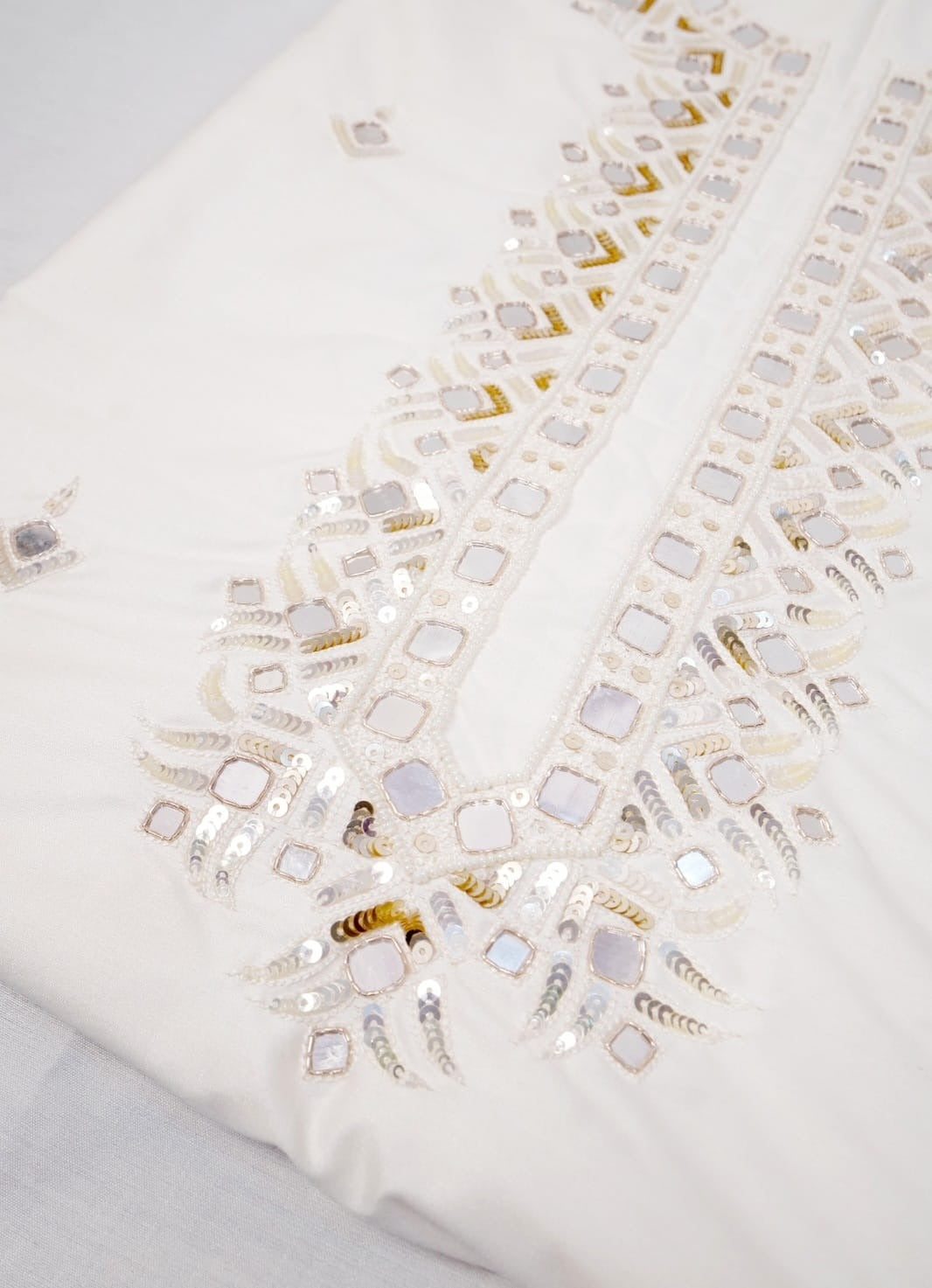 Moonlight Mirror Premium Unstitched Suit