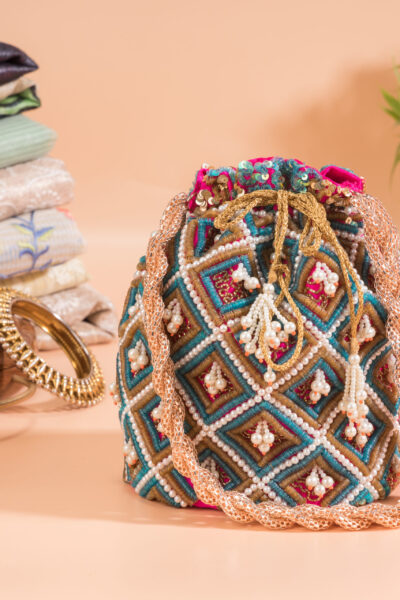 Moti Jumka Potli Bag
