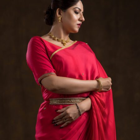 The Fuchia Pink Ambi Booti Blouse