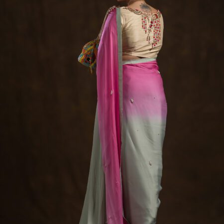 Golden Beige Floret Blouse