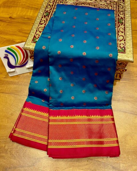 Raksha Kadiyal Paithani Saree