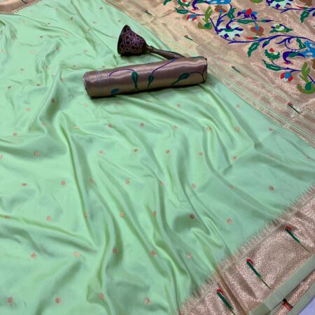Muniya Paithani Soft Silk Sarees Collection