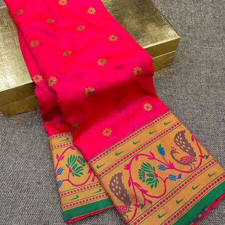 Kizmit Designs Pink Saree