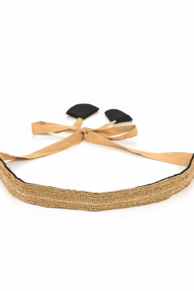 GOLDEN SHADE SAREE BELT