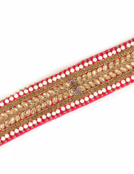 GOLDEN LEAF SAREE BELT
