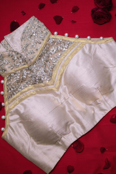 Golden Mehar Designer Blouse