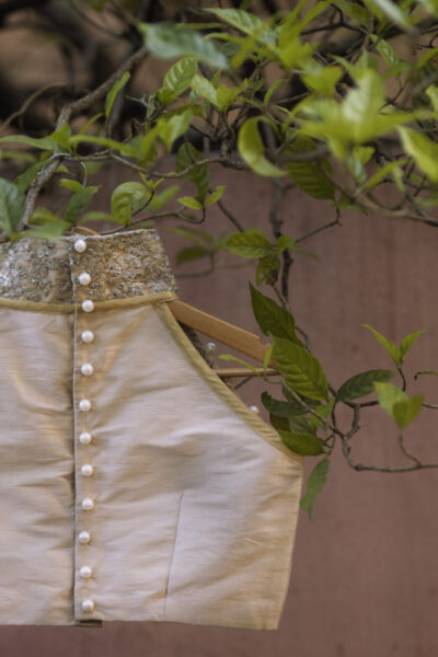Golden Mehar Designer Blouse