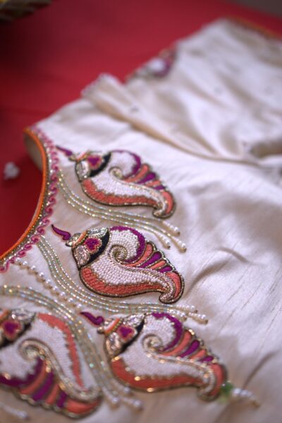 Sankhira Hand Embroidered Blouse