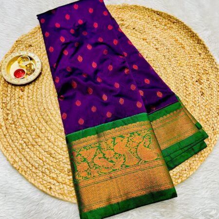 Gadwal Brocode Paithani (Wedding Special)