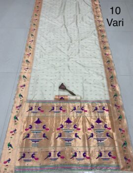 Nauwwari  Paithani Saree