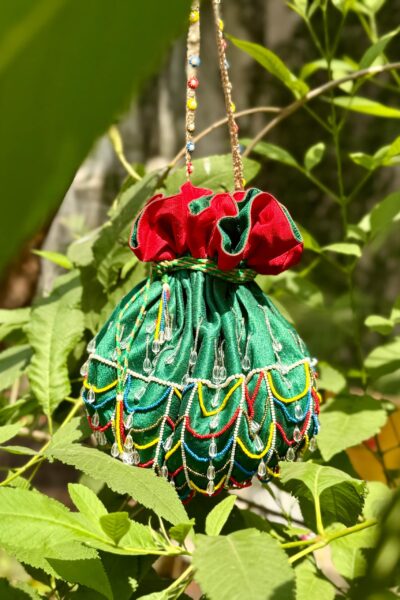 MEVRIKA – HANDCRAFTED BEADED POTLI BAG